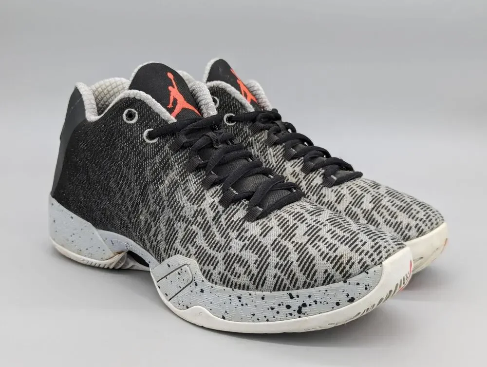 Nike Air Jordan XX9 29 Low Cement Wolf Grey Infrared 2015 828051-003 Size 8